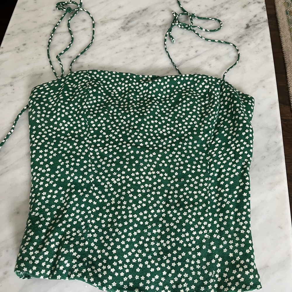 Reformation Meyer Top – Wyoming Print – Size 0